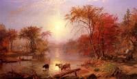 Bierstadt, Albert - Indian Summer Hudson River